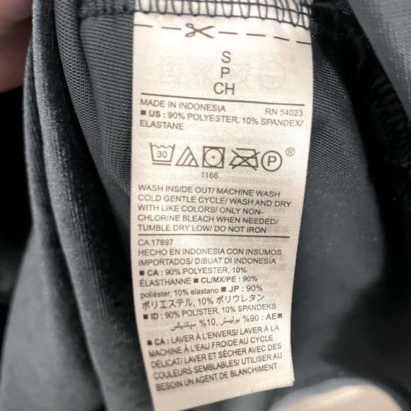 Old Navy - Green / Teal Velvet V Neck Tank Top - Size S - Picture 4 of 5